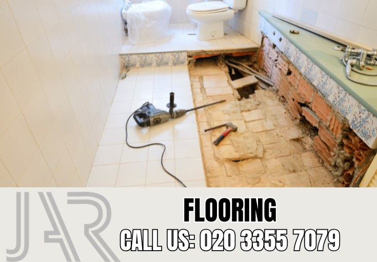 Bathroom Flooring Installation by Acton Bathroom Fitters